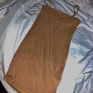 Forever 21 Metallic Mini Dress